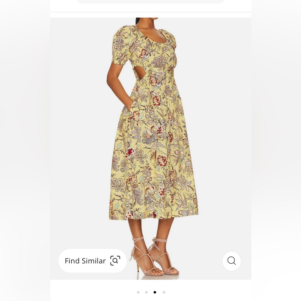 Ulla Johnson Golda Dress In Calla Lily size small, 4/6 is what i wear.